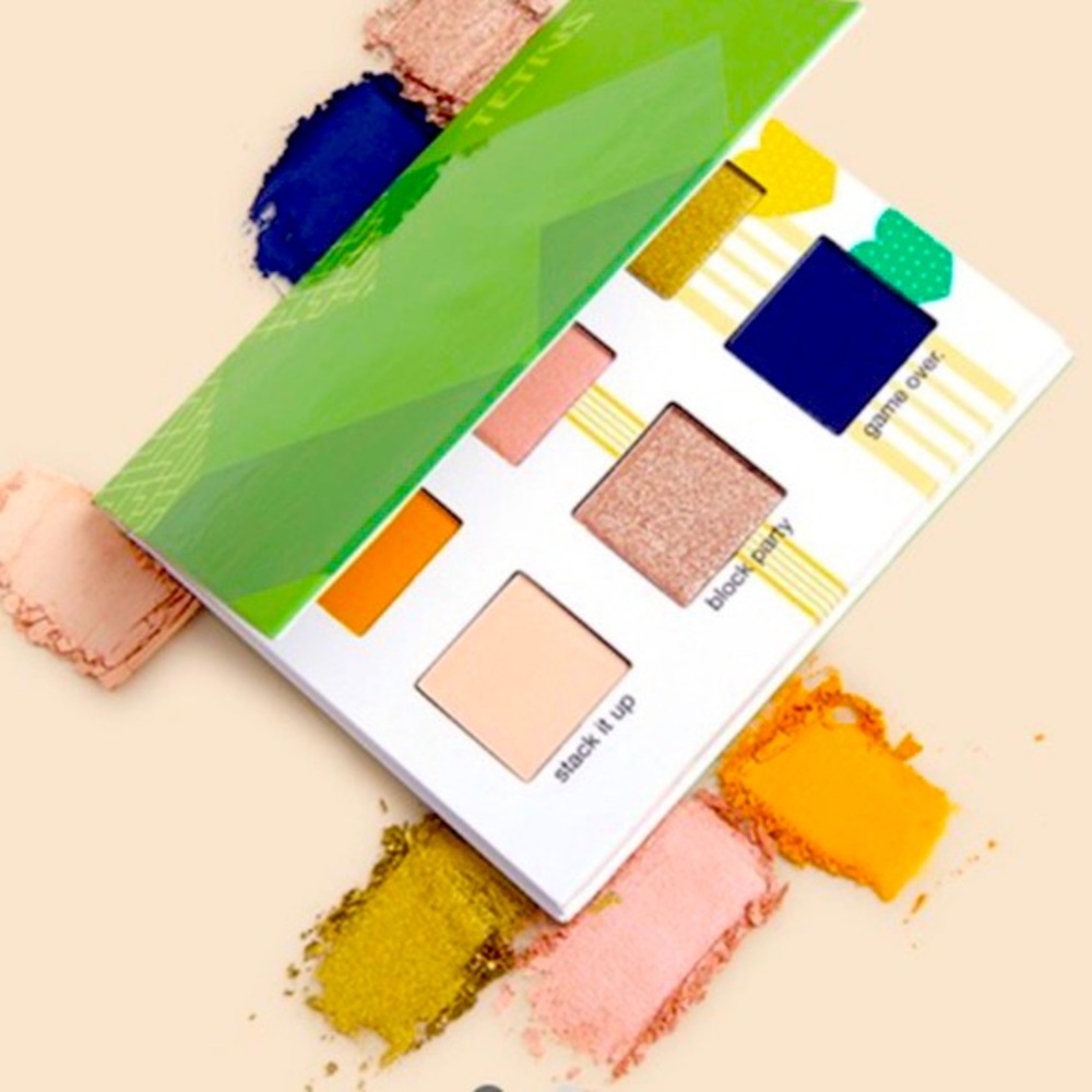 🎉 Tetris cosmetics - 6 shade eyeshadow palette
